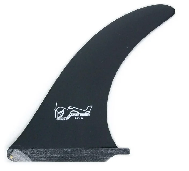 True Ames Greenough 4-A Single Fin Black