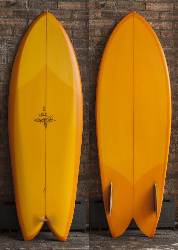 Top surfboards for classic retro surf styles-5'3" Sidecut Fish