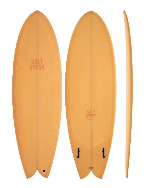 High-performance boards for shortboards-5'5 Salt Gypsy Shorebird Twinfin