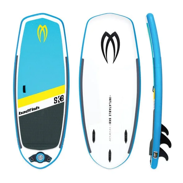 Short surfboards for dynamic performance-Badfish 5'9" iSK8 River Inflatable Surfboard