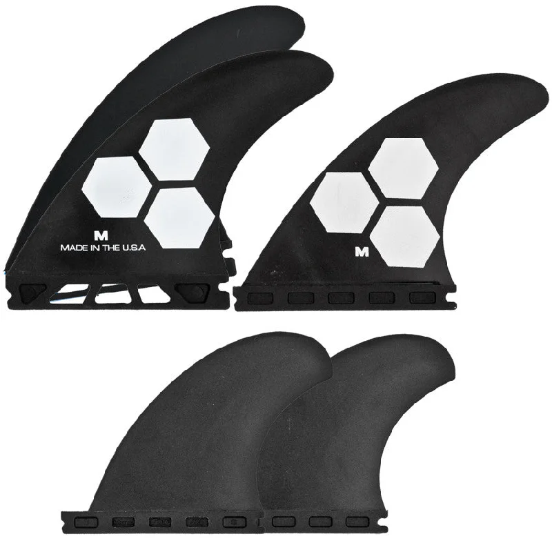 Surf fins for beginners learning to surf-CI FRP Fin Medium 5 Fin Set