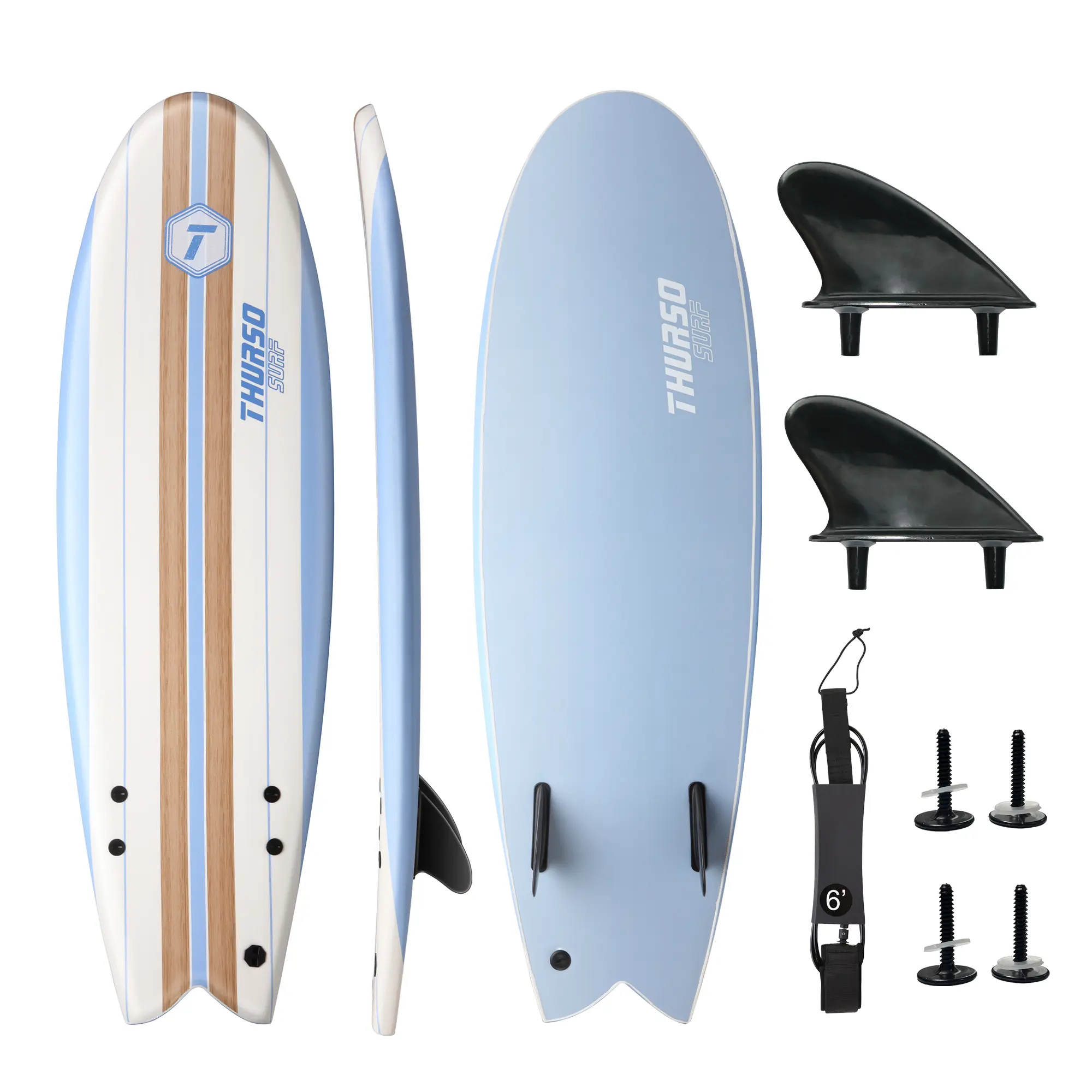 High-Performance Surfboard Fins